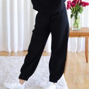 LF Markey Yuri Linen Knit Trouser Jogger Black S - very And Other Stories